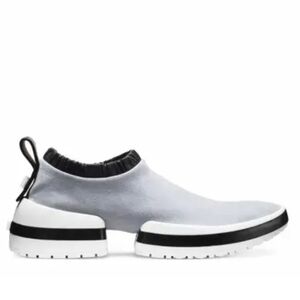 Stuart Weitzman Womens Dove Tail Blue Grey Suede Sneakers shoes sz 8